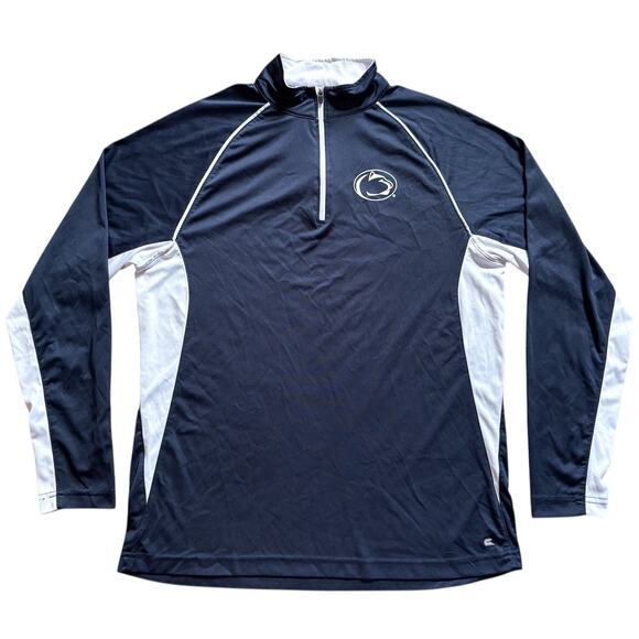 Colosseum Penn State Mens 1/4 Zip Pullover Athletic Performance Nittany Lions - Picture 1 of 6